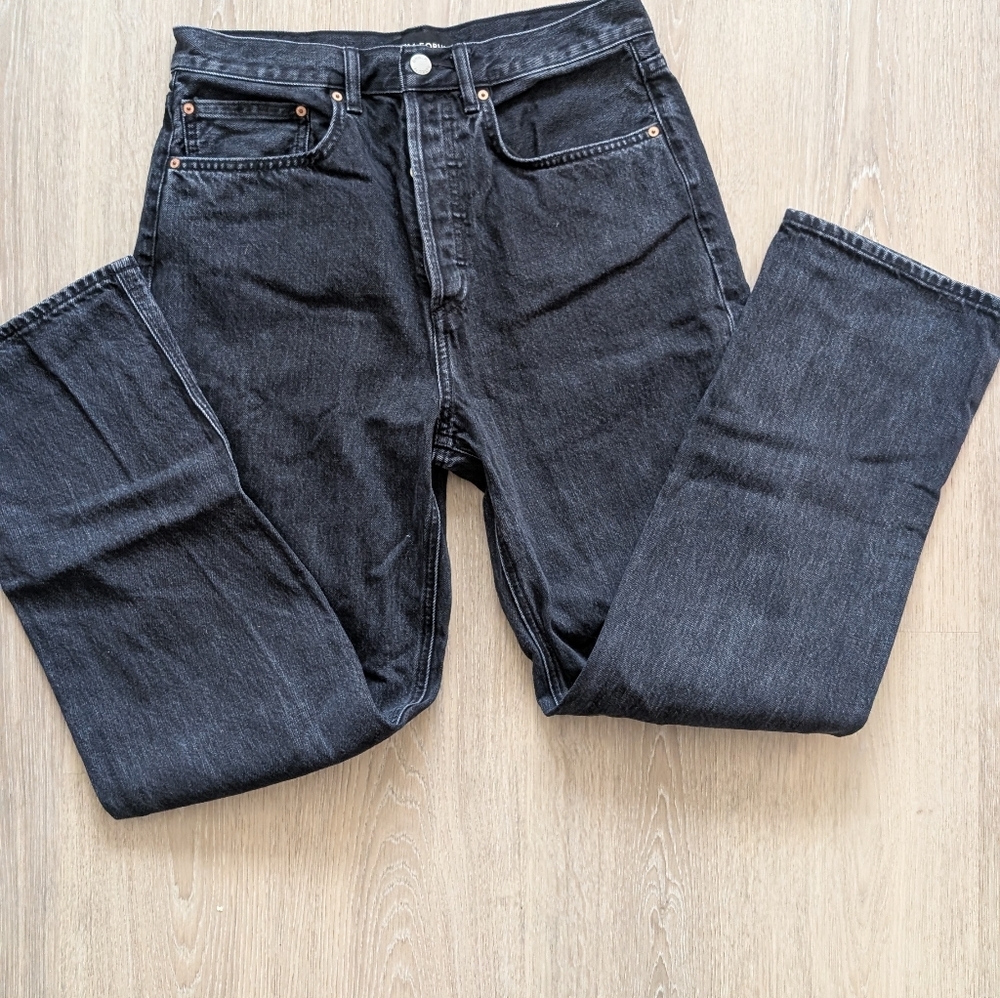 Aritzia Denim Forum High Rise Loose Leg Joni Jeans - Picture 5 of 9